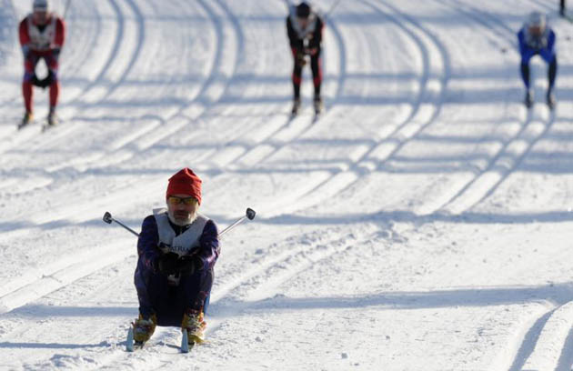 Cross-country skiers