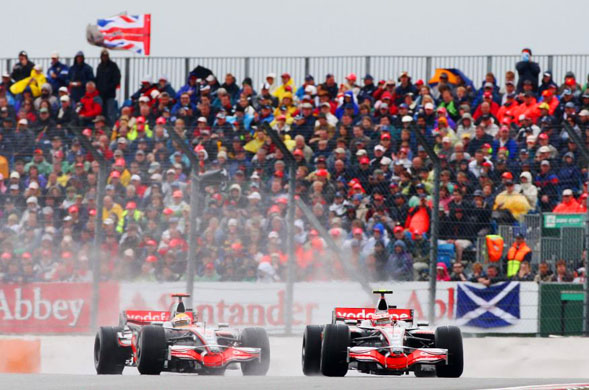 Hamilton and Kovalainen