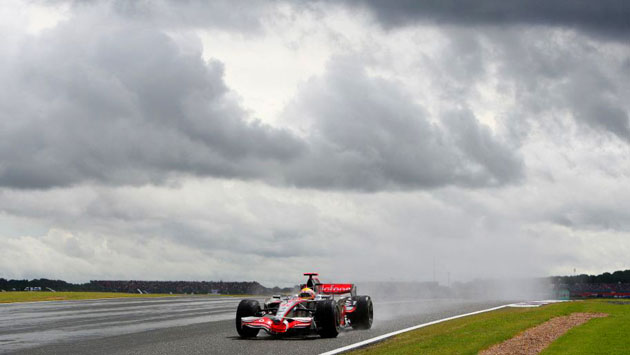 Sunshine breaks through the clouds