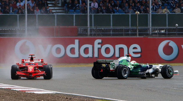 Raikkonen and Button