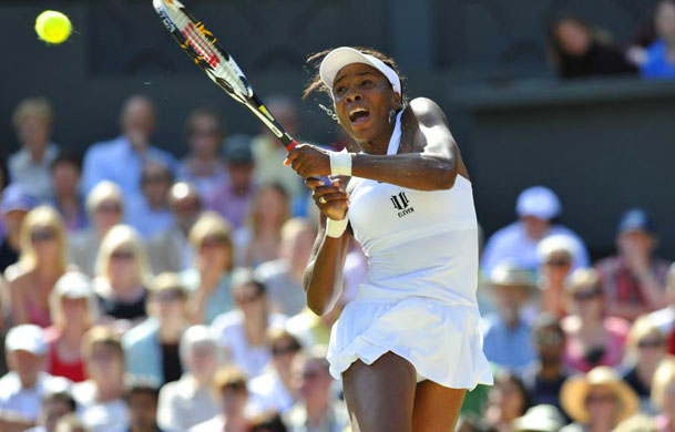 venus williams in the wimbledon ladies final 2008