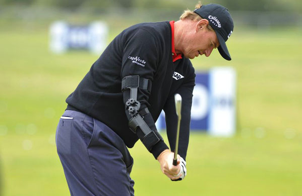 Open Golf 2008 practice round