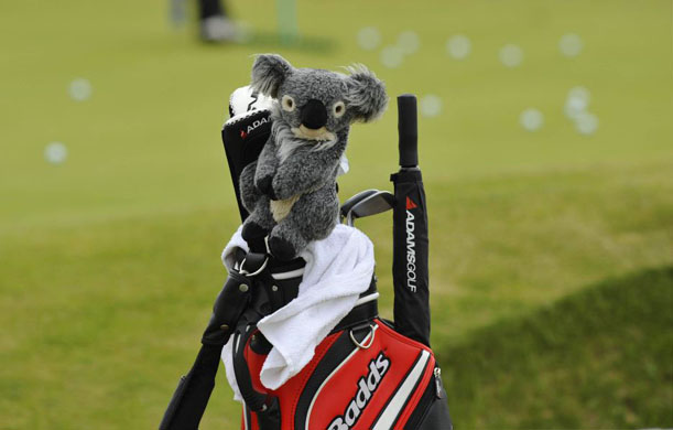 Open Golf 2008 practice round