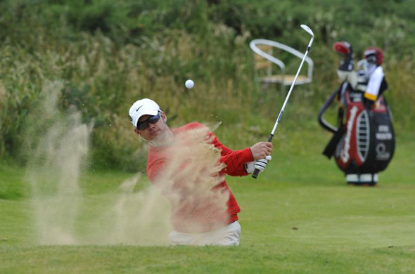 Open Golf 2008 practice round