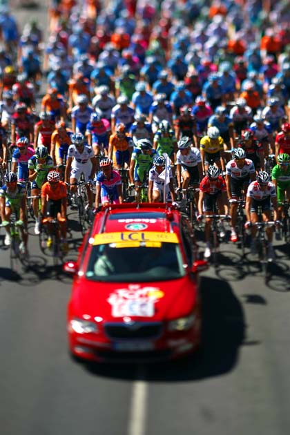 Tour de France cyclists