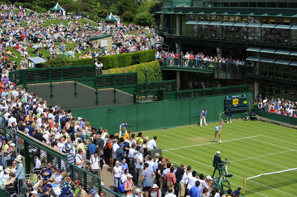 Nicole Vaidisova serves