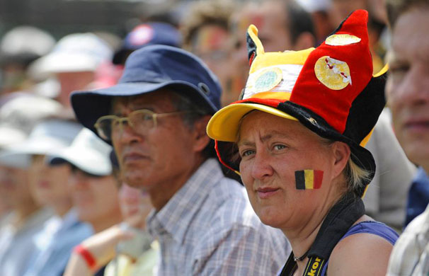 A Belgian fan