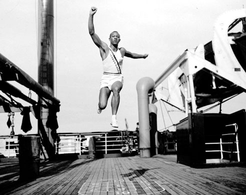 Jesse Owens US athlete