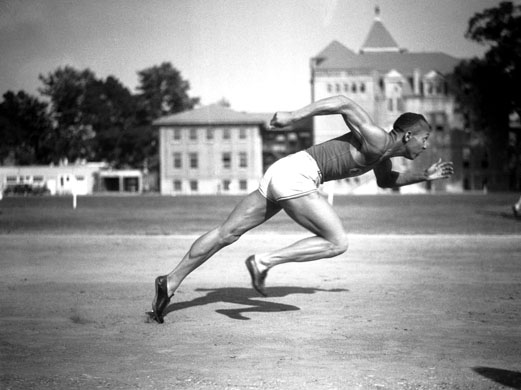Jesse Owens US athlete
