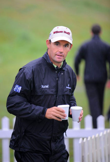 Golfer Padraig harrington