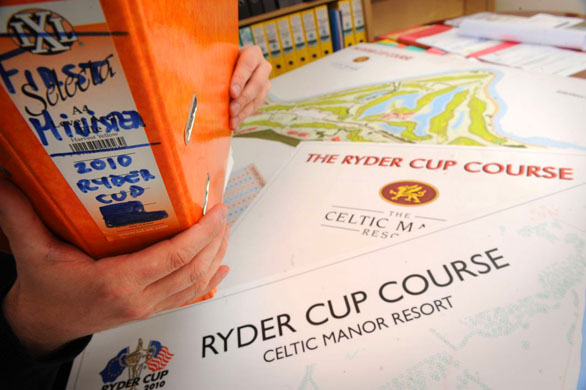 Plans for Celtic Manor Golf Course