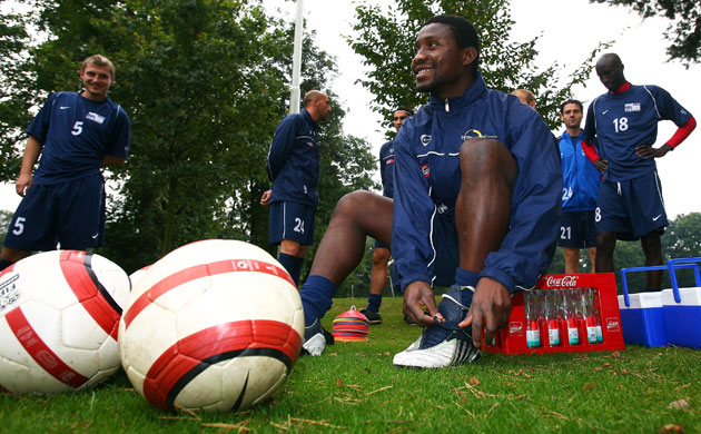 Out of contract footballers camp