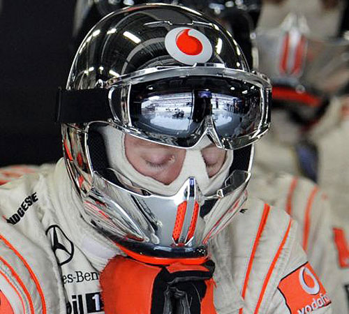 McLaren pit man