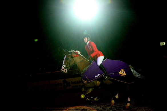 Ellen Whitaker riding Cortaflex Kanselier win the Horse of the Year