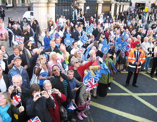 Charing Cross crowds