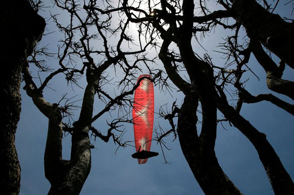 Asian Beach Games paragliding