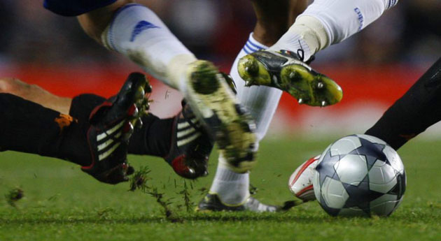 tackling for the ball