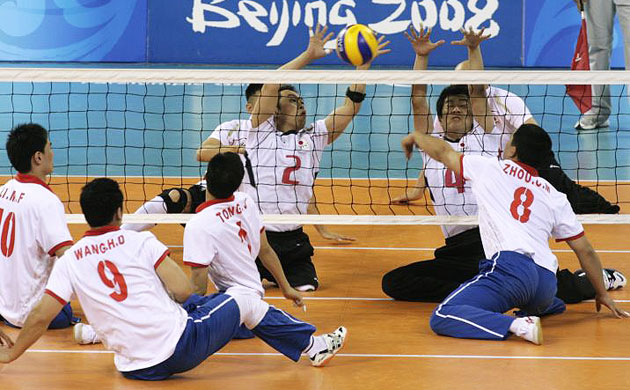 Sitting volleyball
