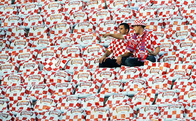 Croatia fans