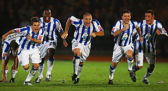 Brighton celebrate