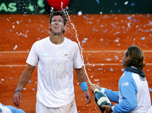 Argentina beat Russia in the Davis Cup