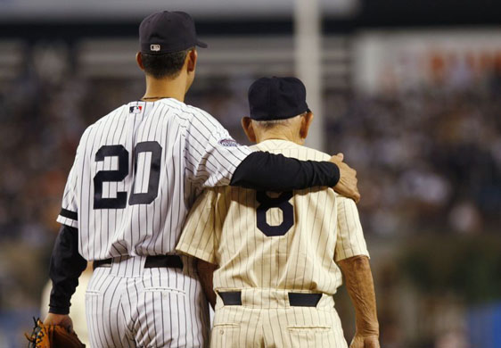 Final major league baseball game at Yankee stadium