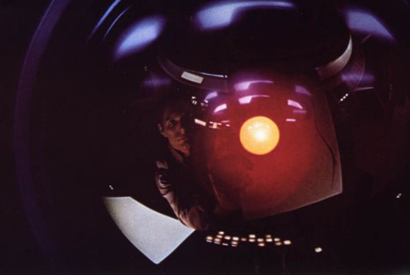 2001: A Space Odyssey. Hal, the thinking computer