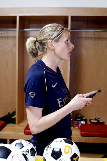 Arsenal Ladies Football Club April 2008