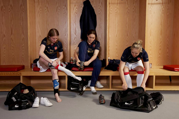 Arsenal Ladies Football Club April 2008