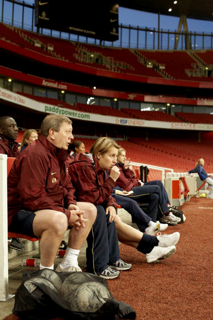 Arsenal Ladies Football Club April 2008