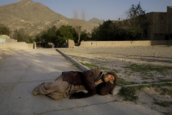 Heroin Addicts in Afghanistan