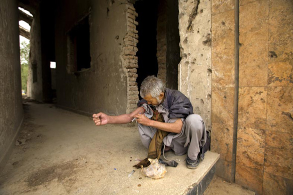 Heroin Addicts in Afghanistan