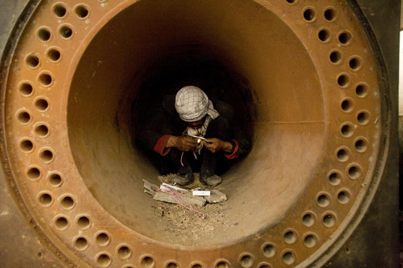 Heroin Addicts in Afghanistan