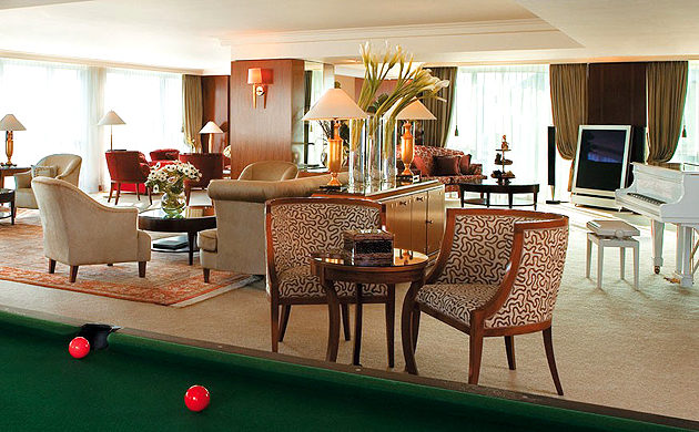 The Royal Penthouse Suite at the President Wilson Hotel, Geneva