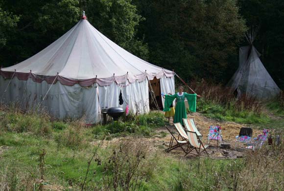 La Rosa caravan site