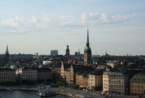 Stockholm: city view