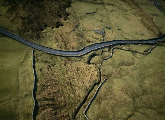Aerial photographs of the UK