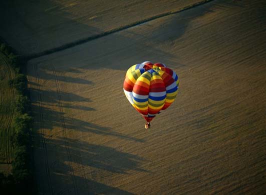 Aerial photographs of the UK