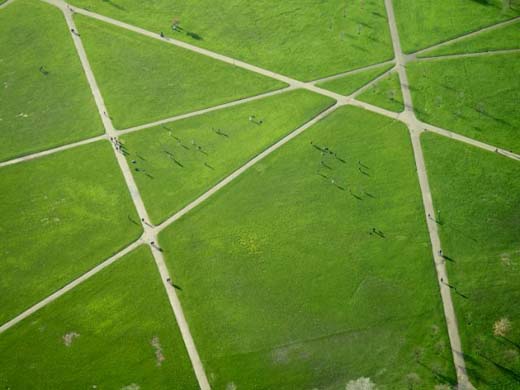 Aerial photographs of the UK