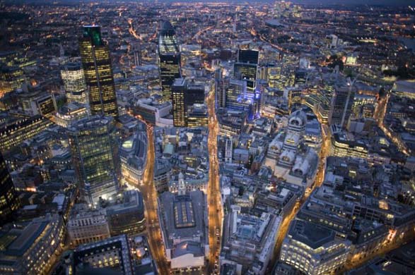 Aerial photographs of the UK