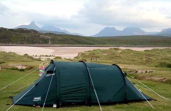 Scottish camping