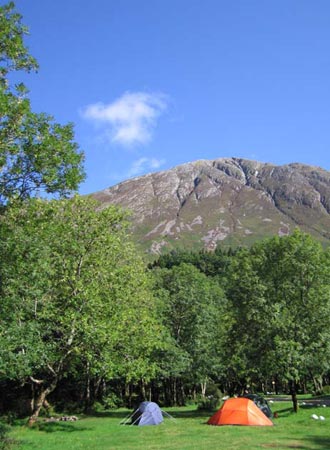 Scottish camping