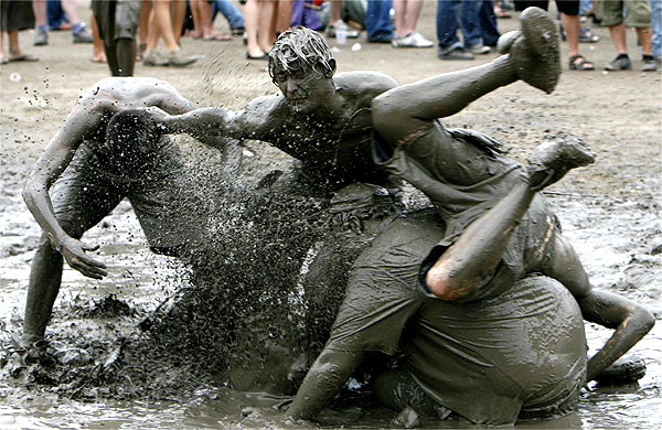 The Sziget Rock festival, Budapest, Hungary