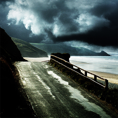 Newgale in winter, Pembrokeshire, South Wales