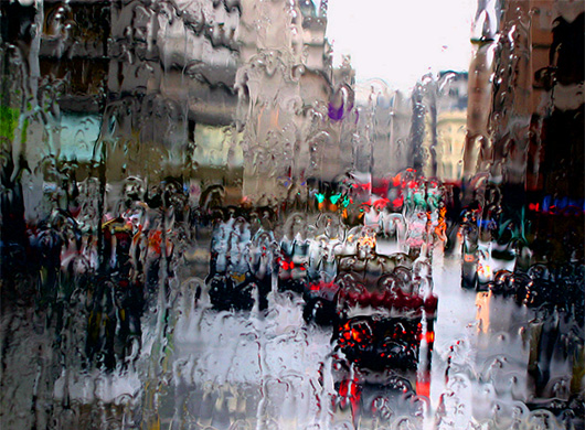 Through the bus window, London, England