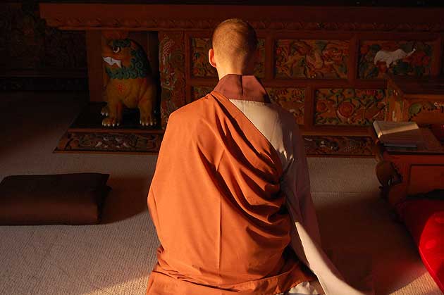 Buddhist monk, South Korea