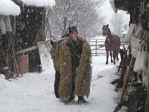 Oncesti village, northern Romania
