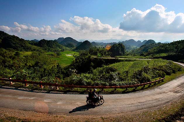 Motorbiking, Ha Giang, Vietnam