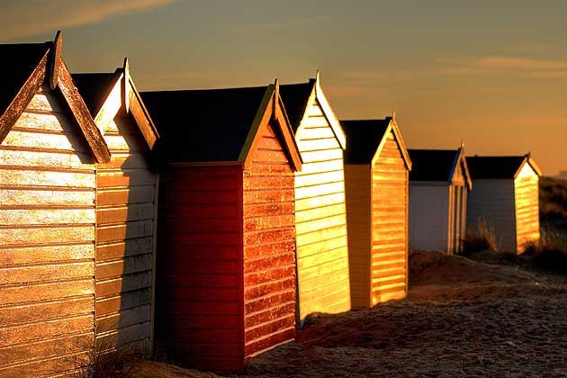Southwold beach huts
