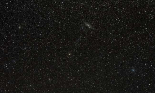 The constellation of Andromeda 